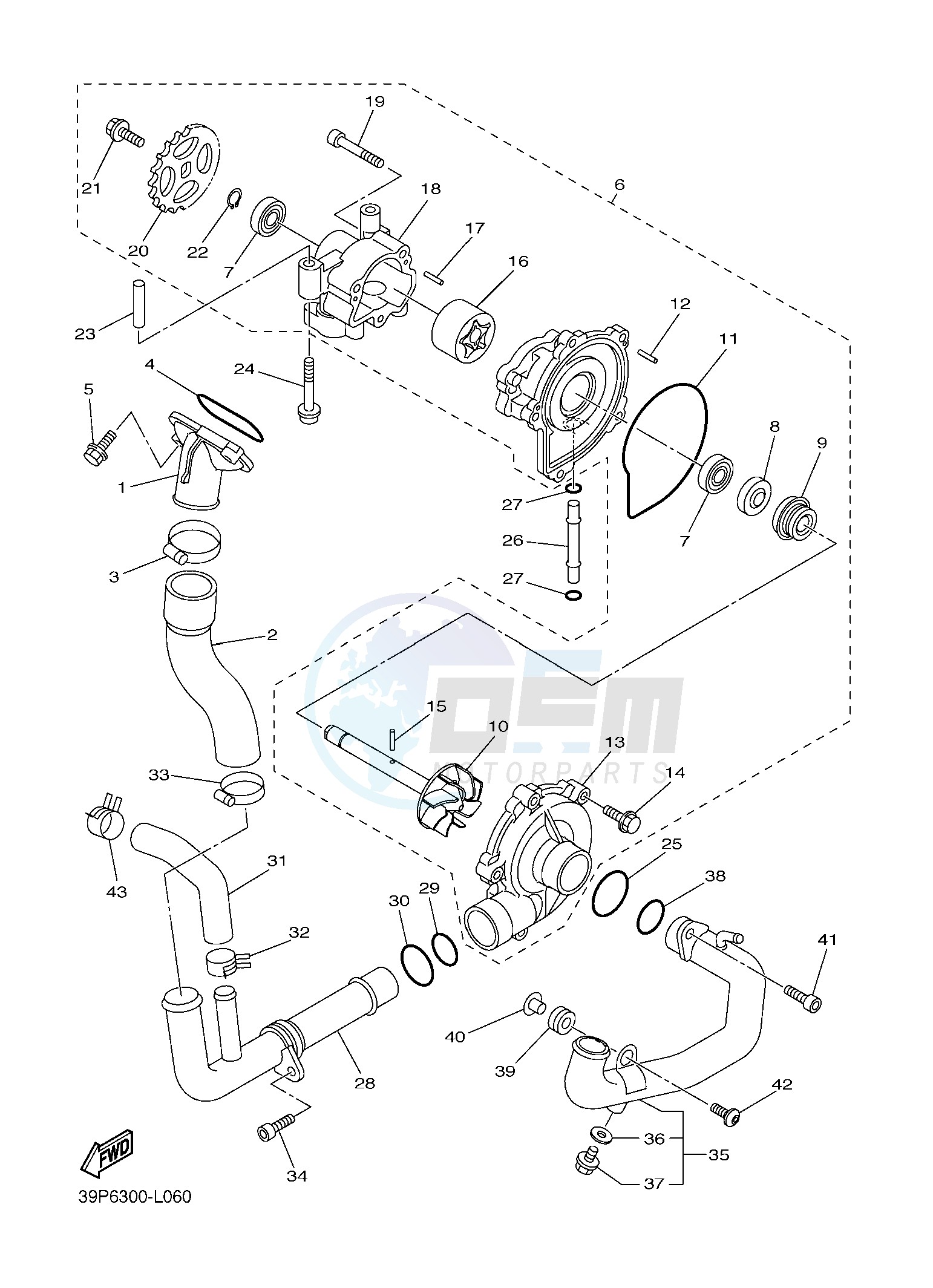 WATER PUMP blueprint