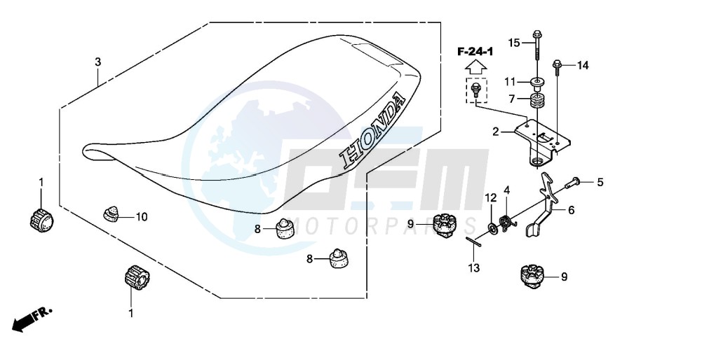 SEAT (TRX300EX'07,'08) blueprint