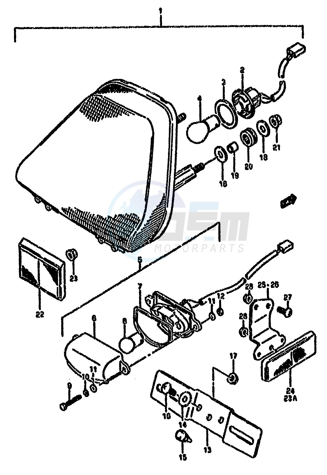 REAR COMBINATION LAMP image