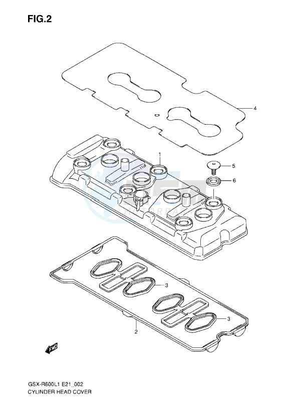 CYLINDER HEAD COVER image