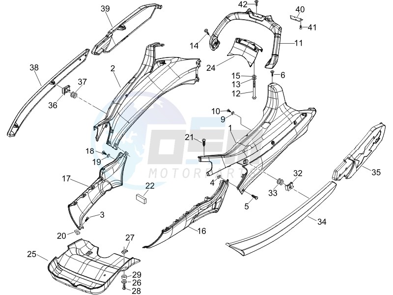 Side cover - Spoiler blueprint