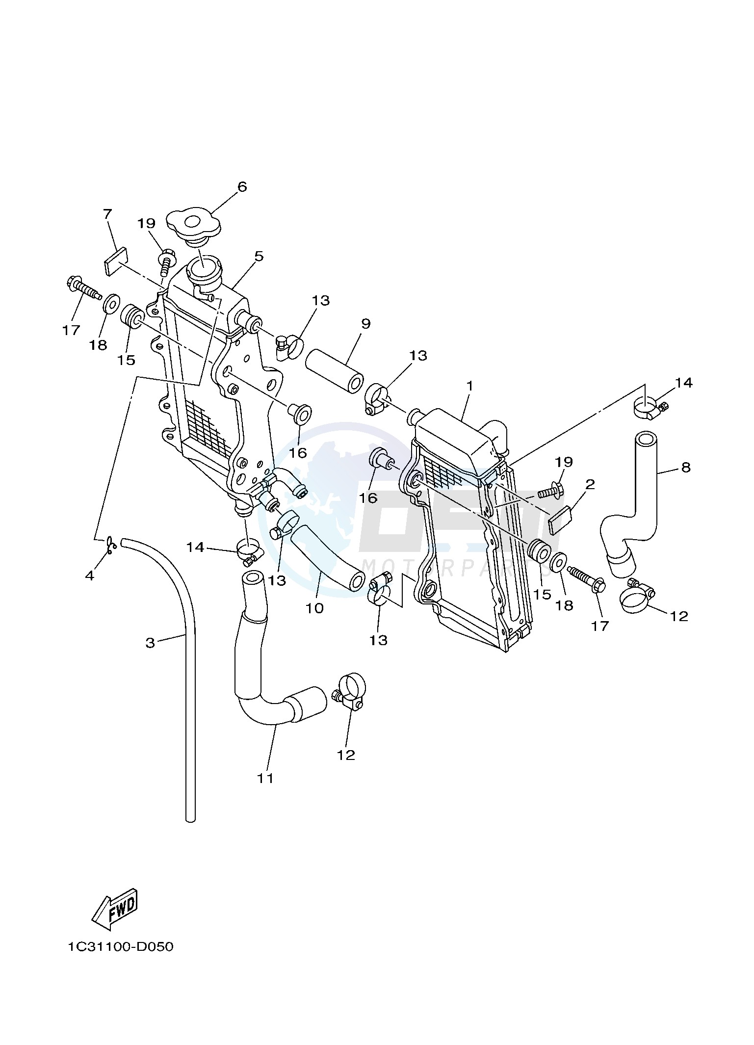 RADIATOR & HOSE image