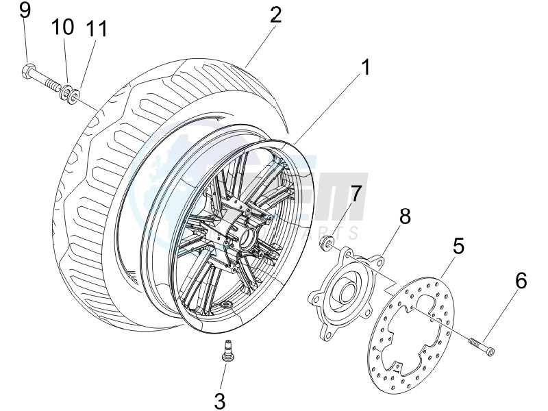 Rear Wheel image