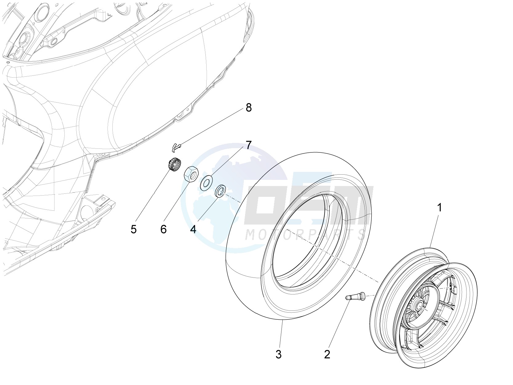 Rear Wheel image