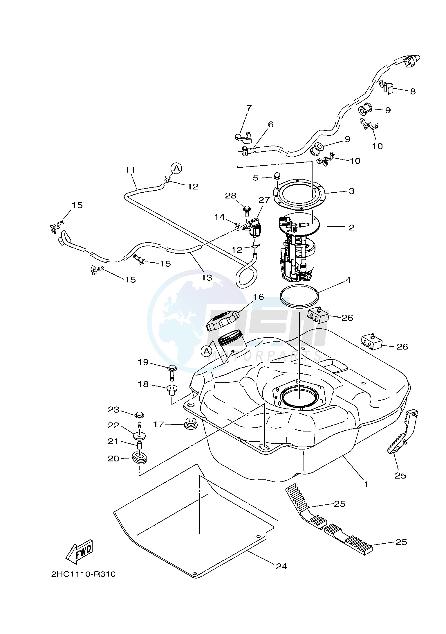 FUEL TANK image