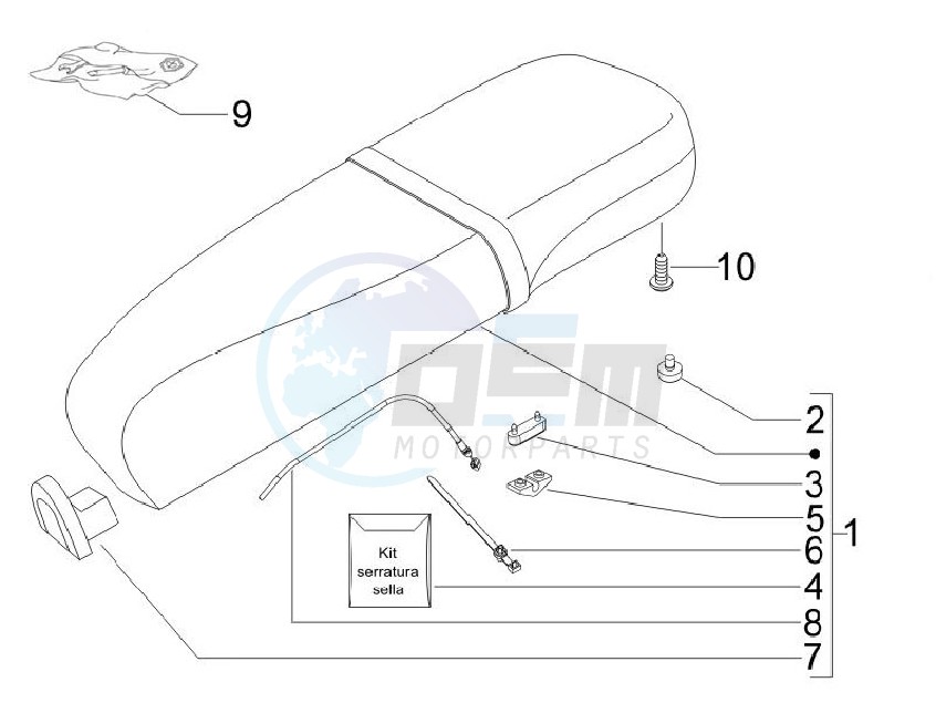 Saddle - Tool roll image