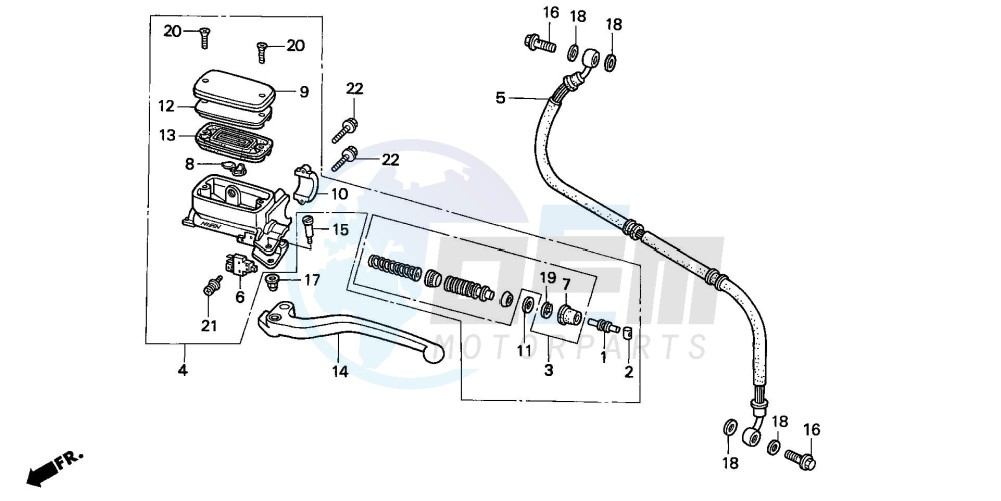 CLUTCH MASTER CYLINDER image