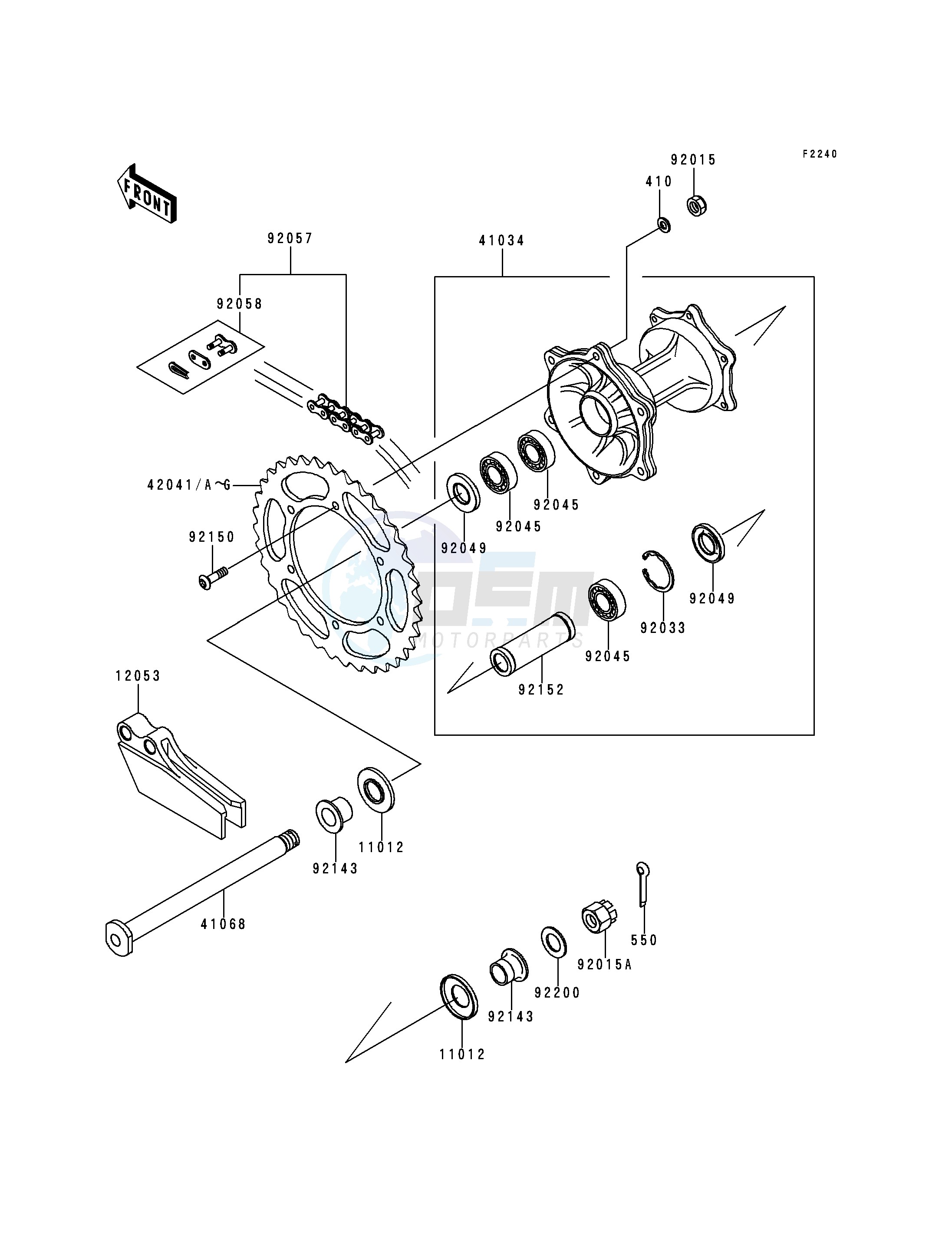 REAR HUB image