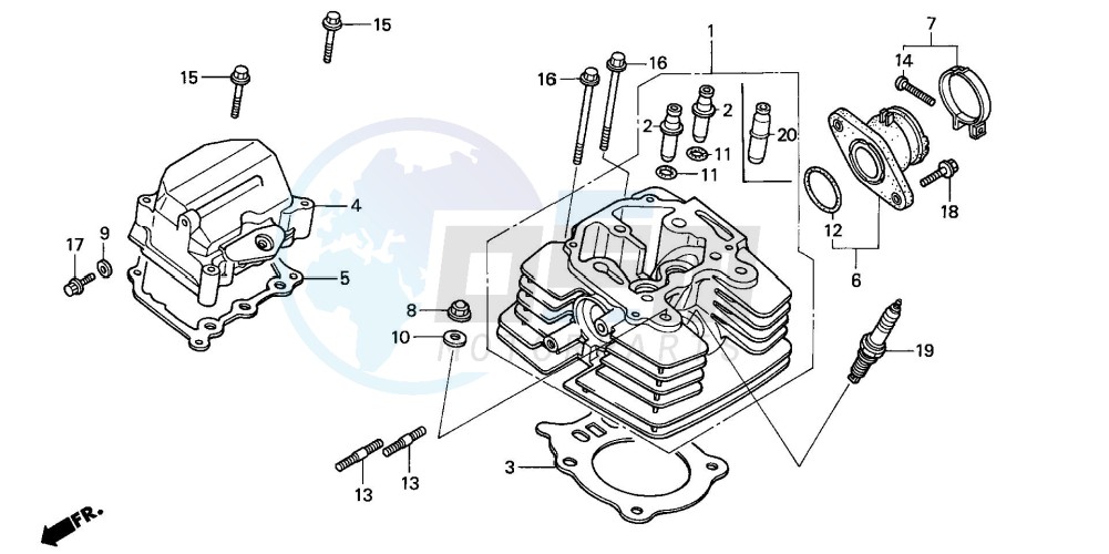 CYLINDER HEAD image