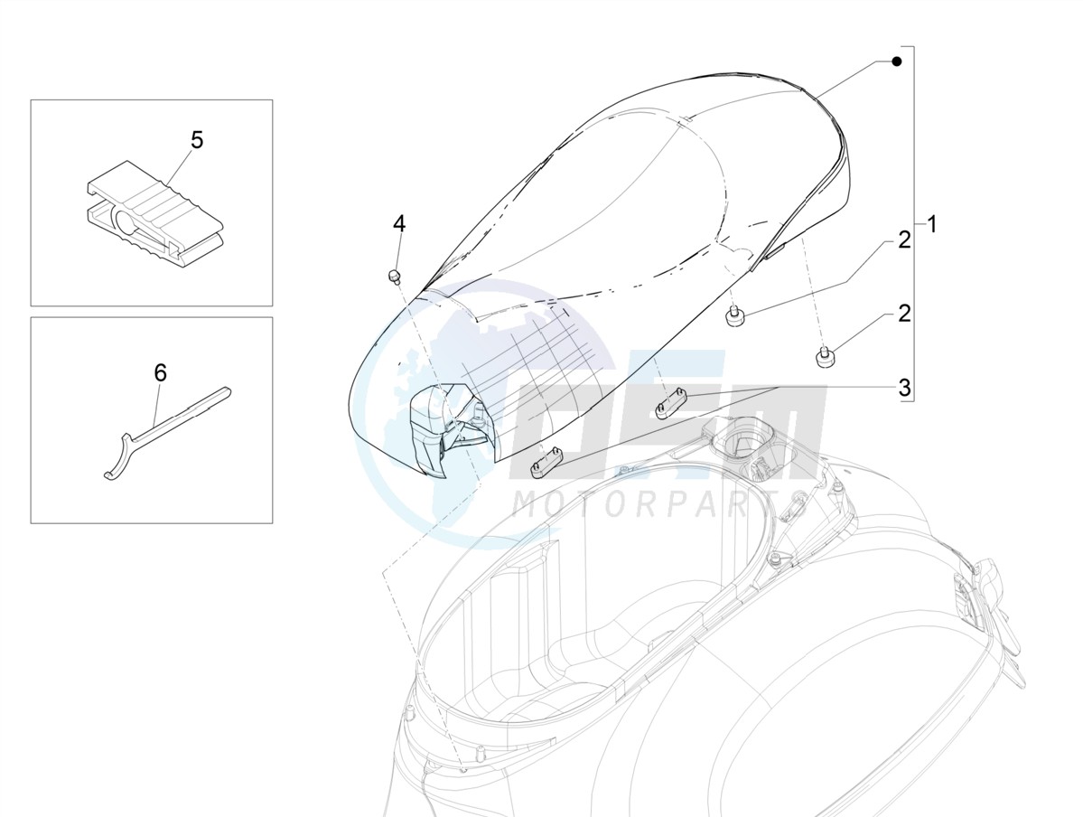 Saddle/seats image