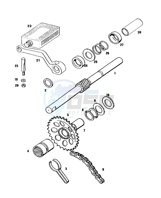 Strarter mechanism (kick) image