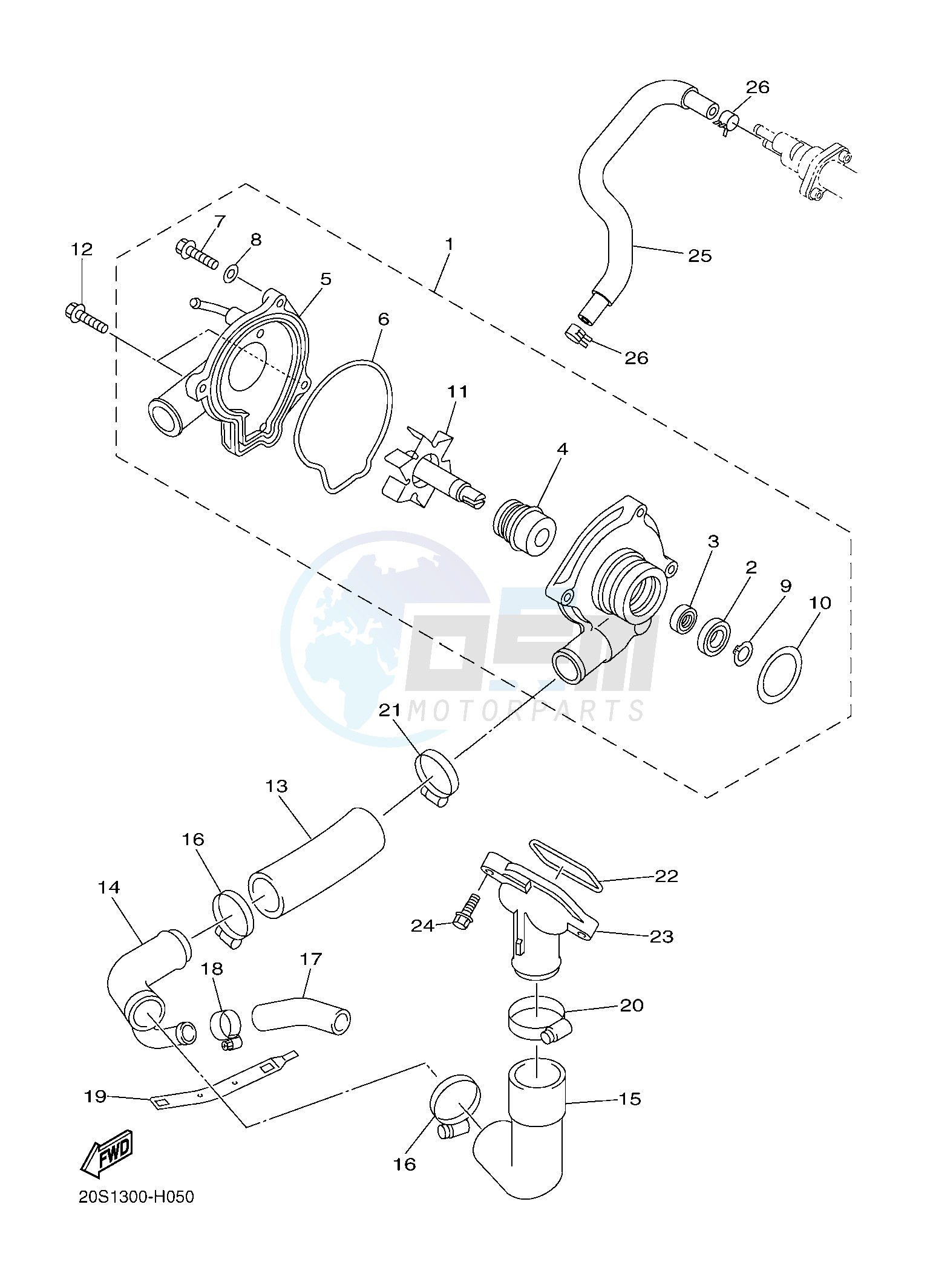 WATER PUMP image