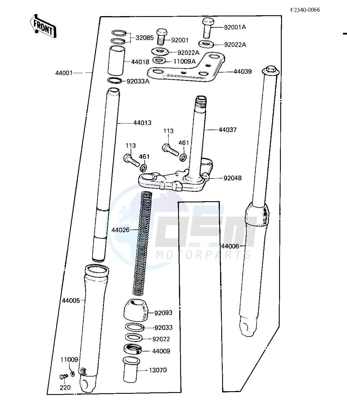 FRONT FORK image