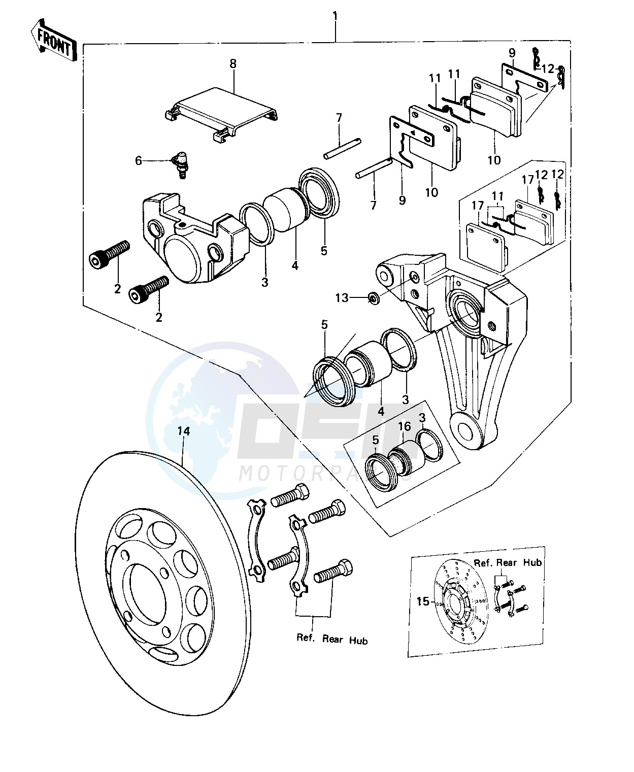 REAR BRAKE image