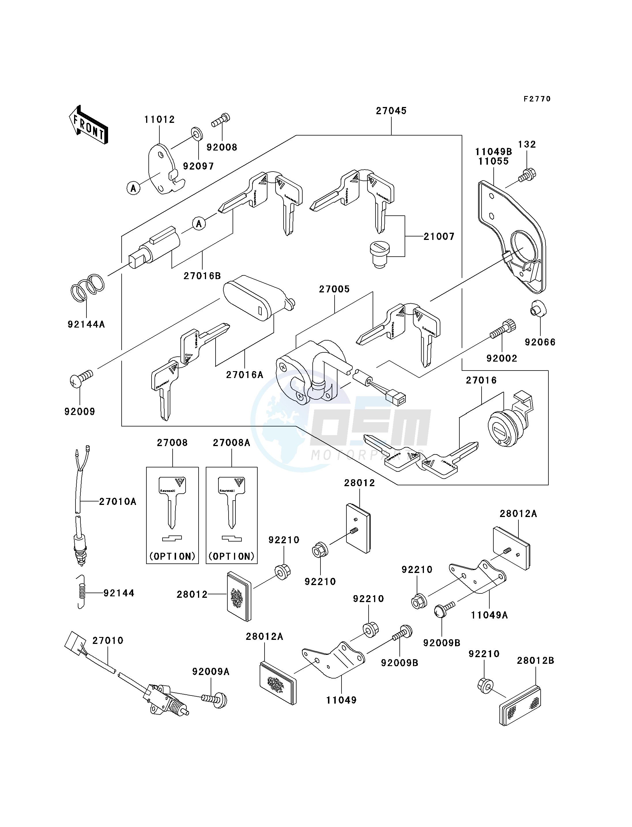 IGNITION SWITCH_LOCKS_REFLECTORS blueprint