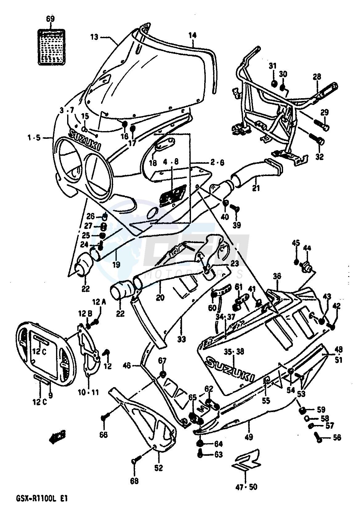 COWLING (MODEL K 3EE) image