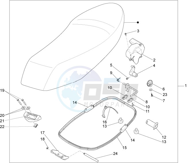 Saddle seats - Tool roll image