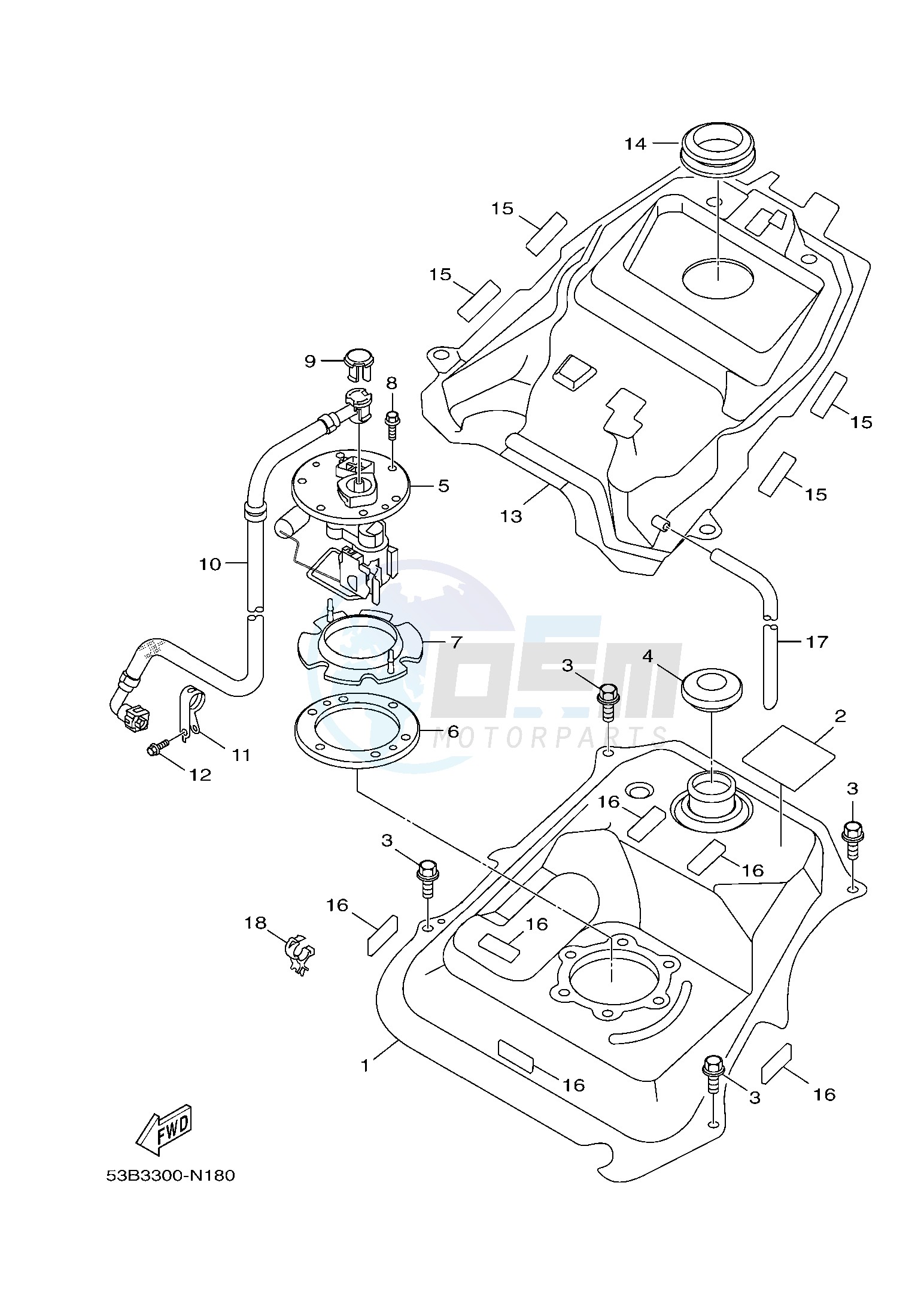 FUEL TANK image