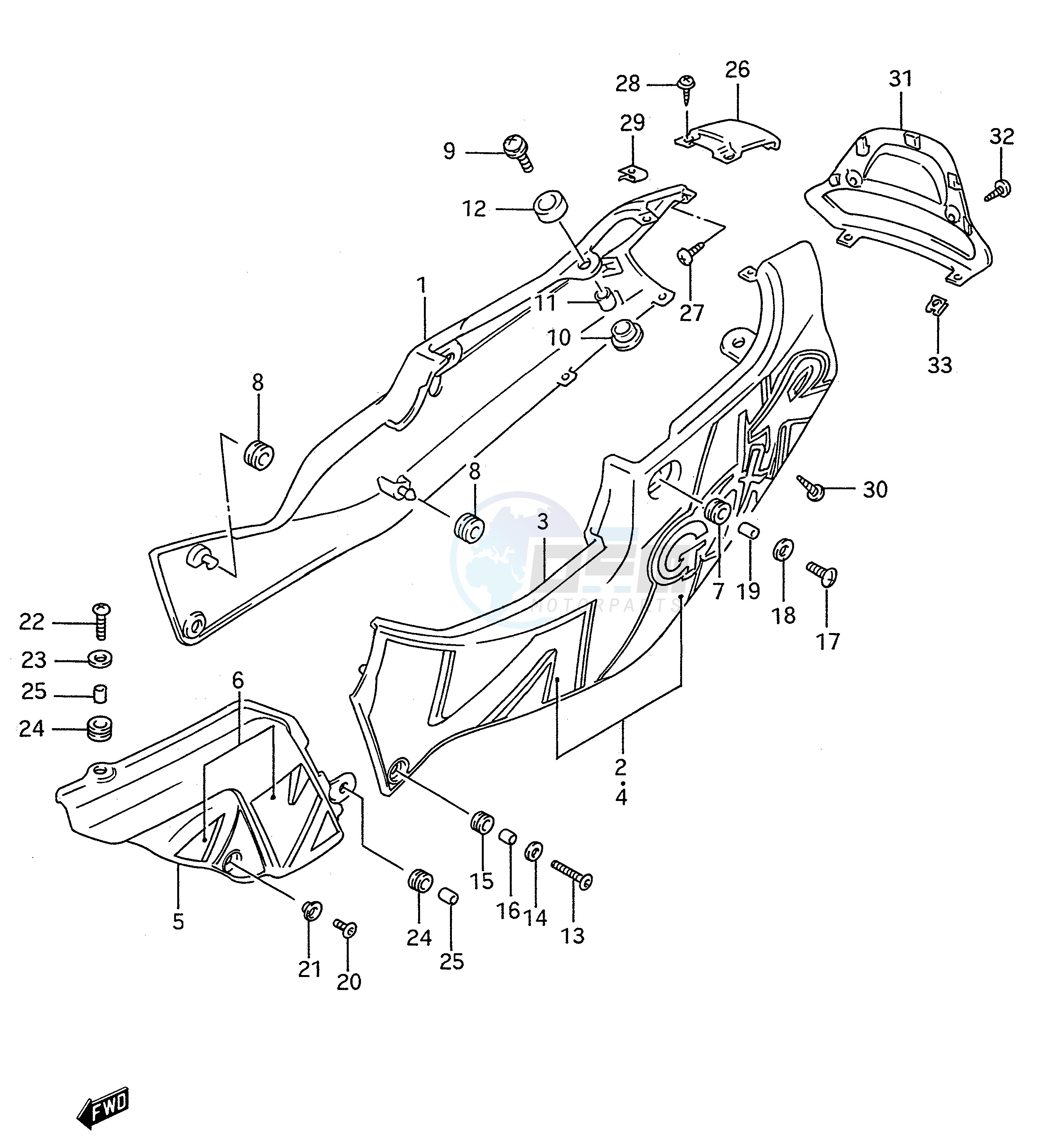 FRAME COVER (MODEL N) image