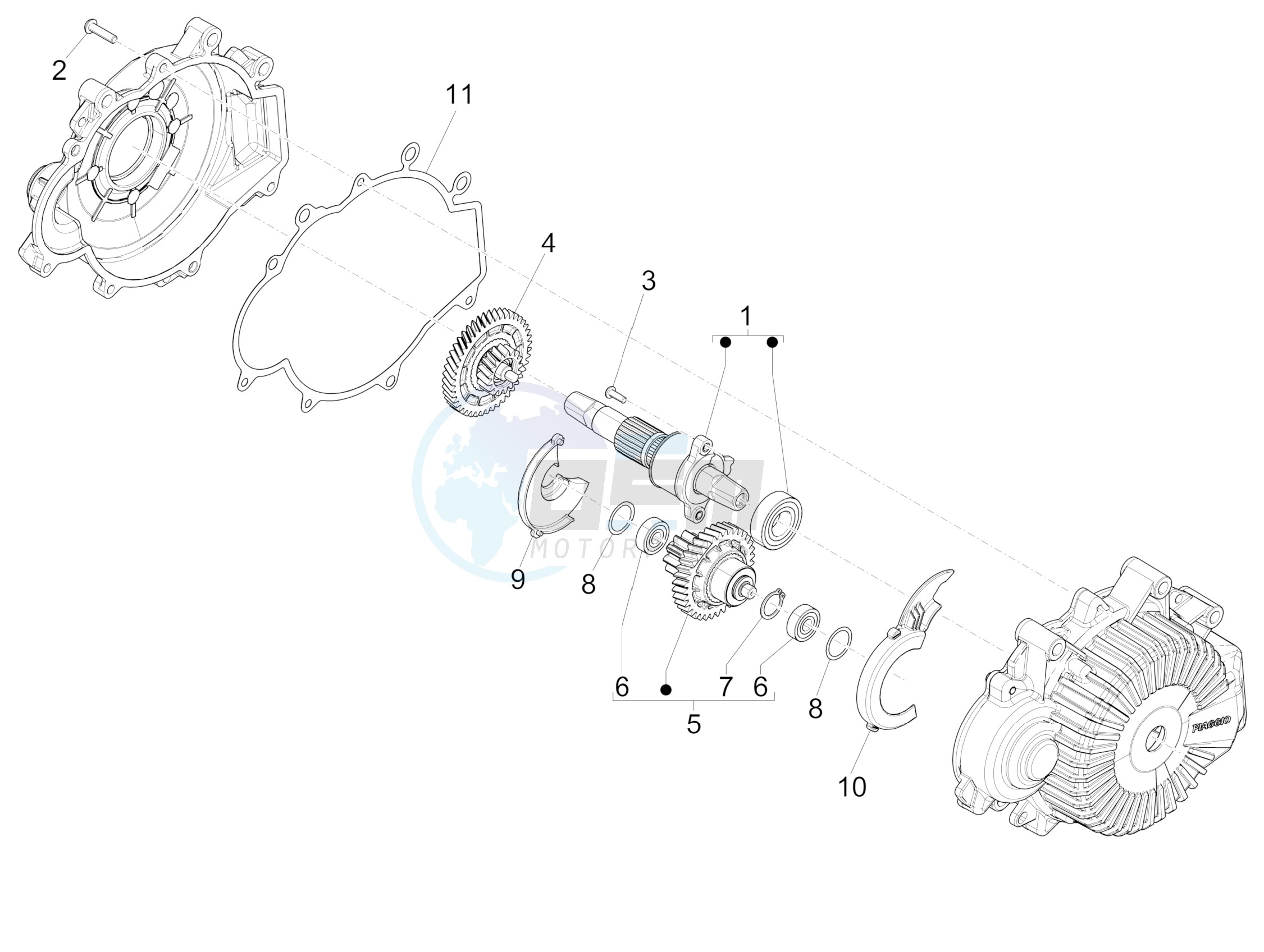 Transmission assembly blueprint