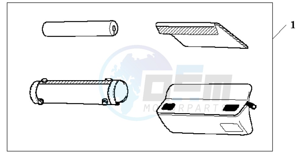 HANDLE POCKET DX blueprint