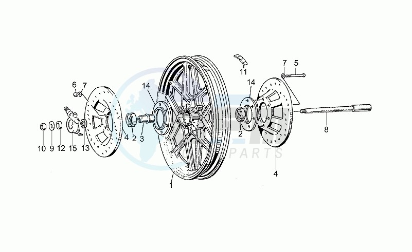 Front wheel image