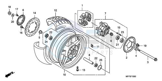 REAR WHEEL image