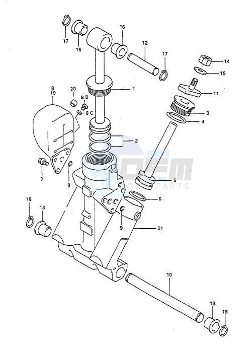 Trim Cylinder (1995 to 1997) image