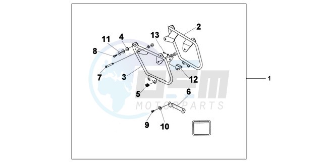 SADDLEBAG MOUNT B image