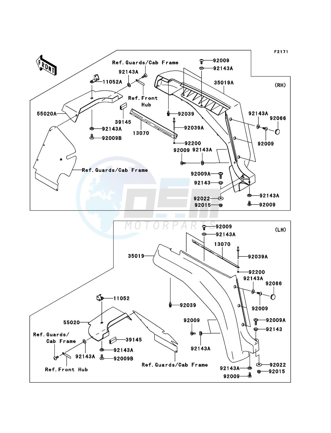 Front Fender(s) blueprint