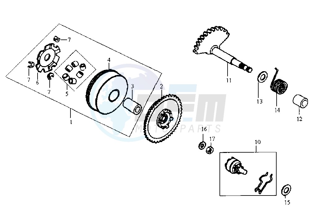 DRIVING PULLEY image