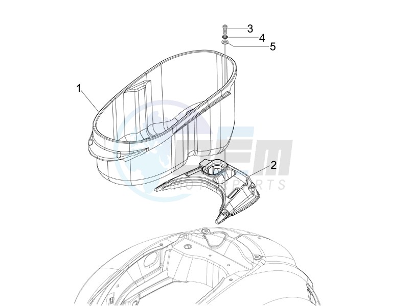 Helmet housing - Undersaddle image