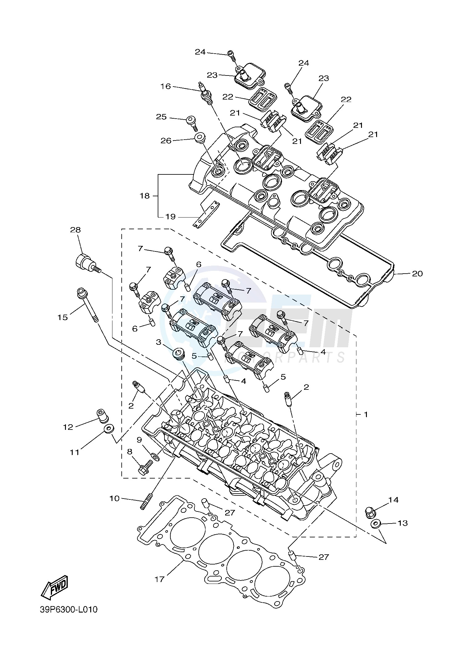 CYLINDER HEAD image