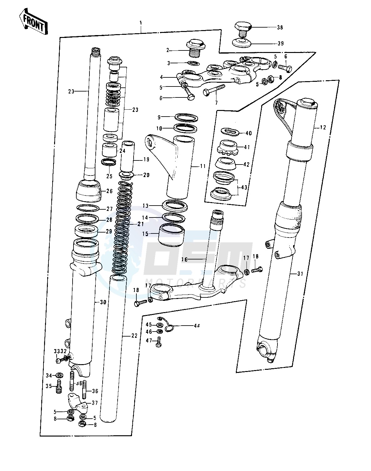 FRONT FORK image