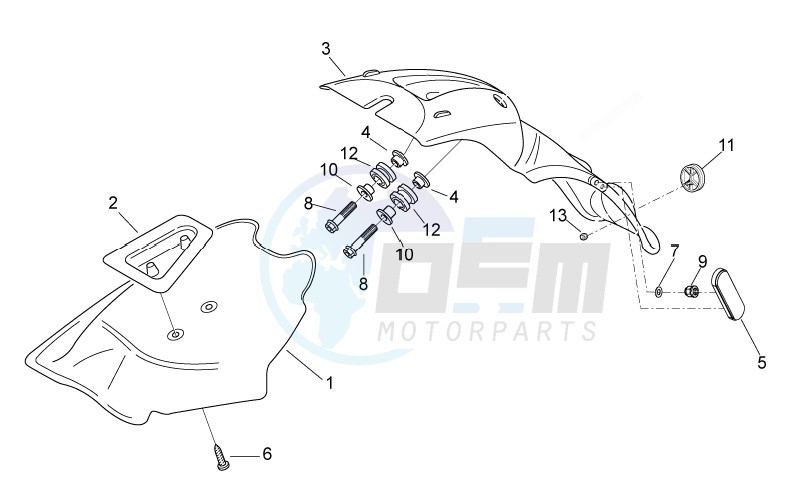 Rear body III - Mudguard image