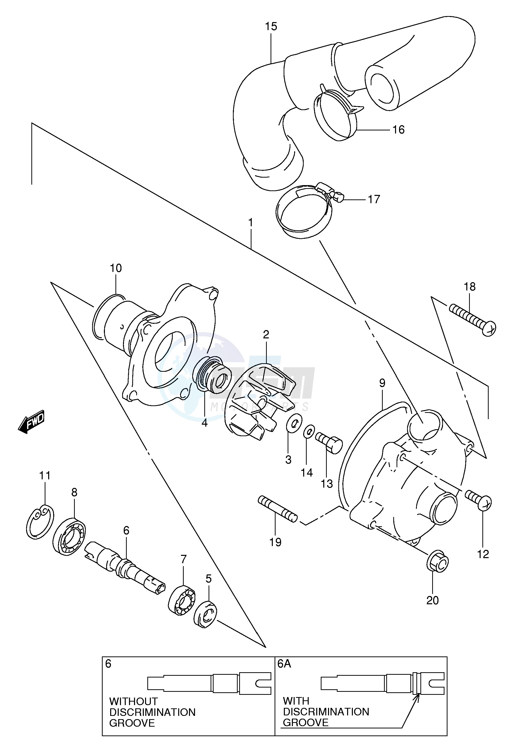 WATER PUMP image