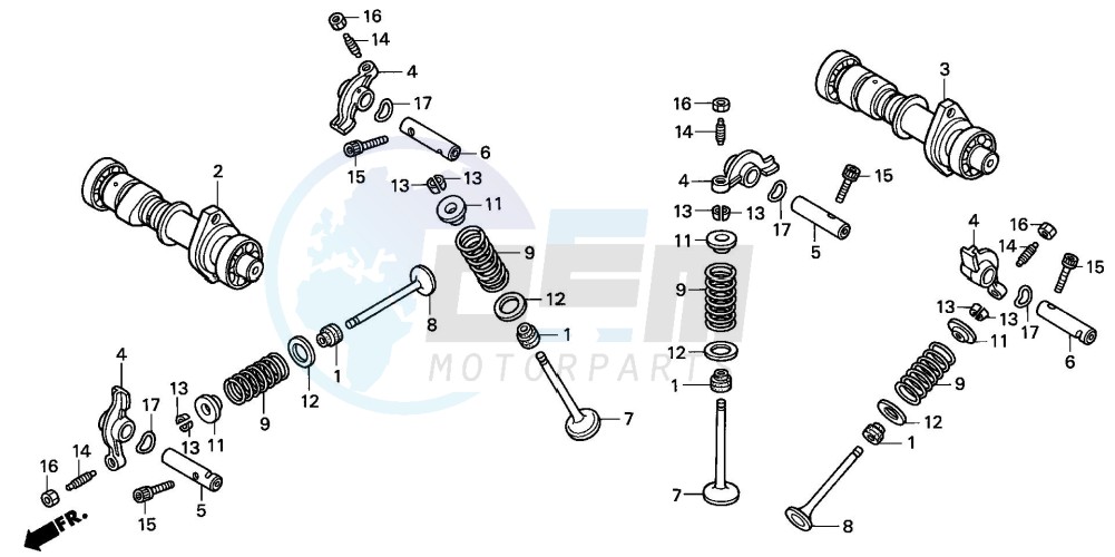 CAMSHAFT/VALVE image