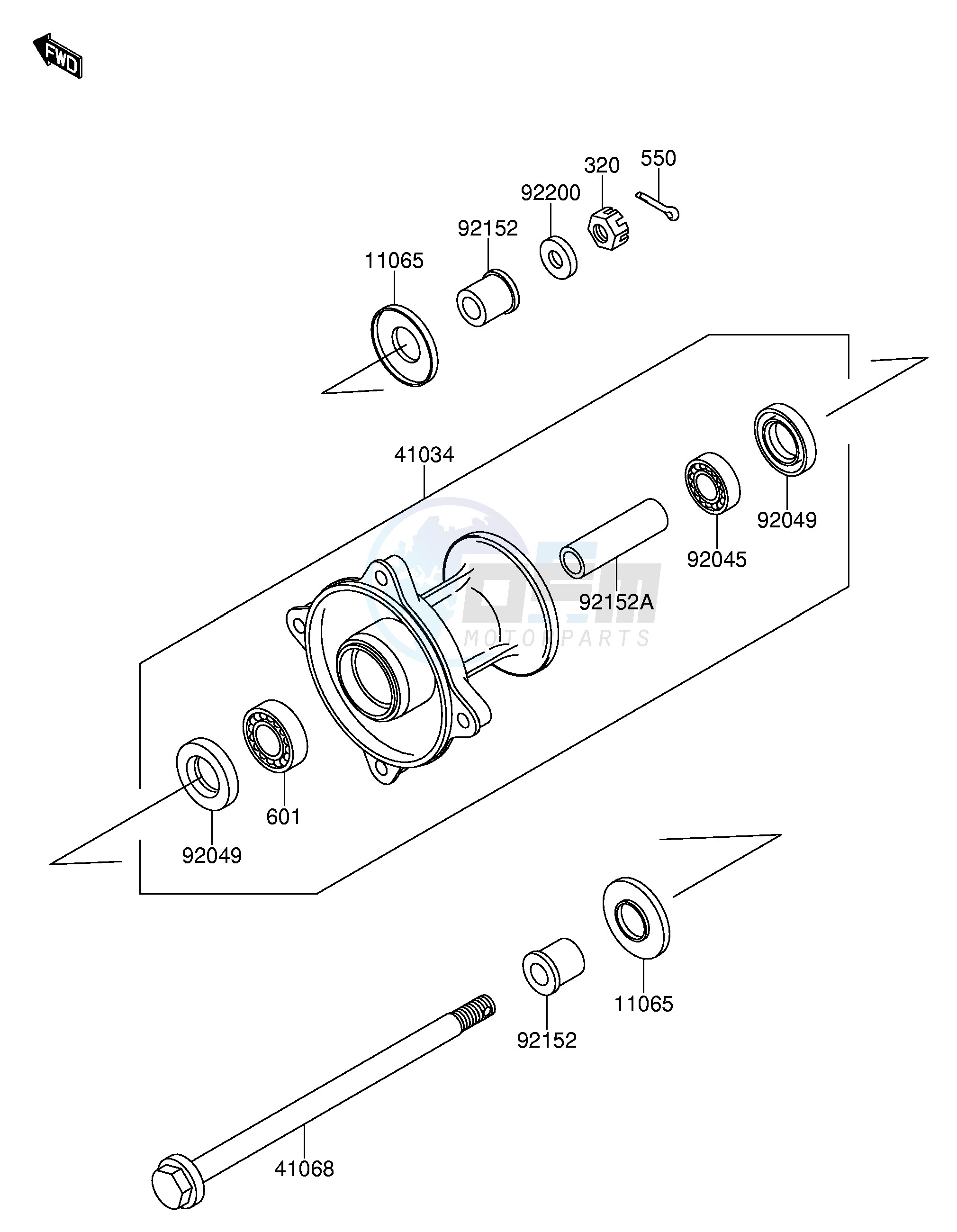 FRONT HUB image