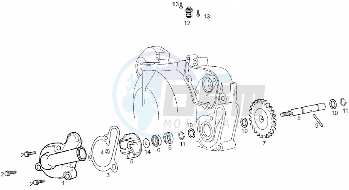 Water pump (Positions) image