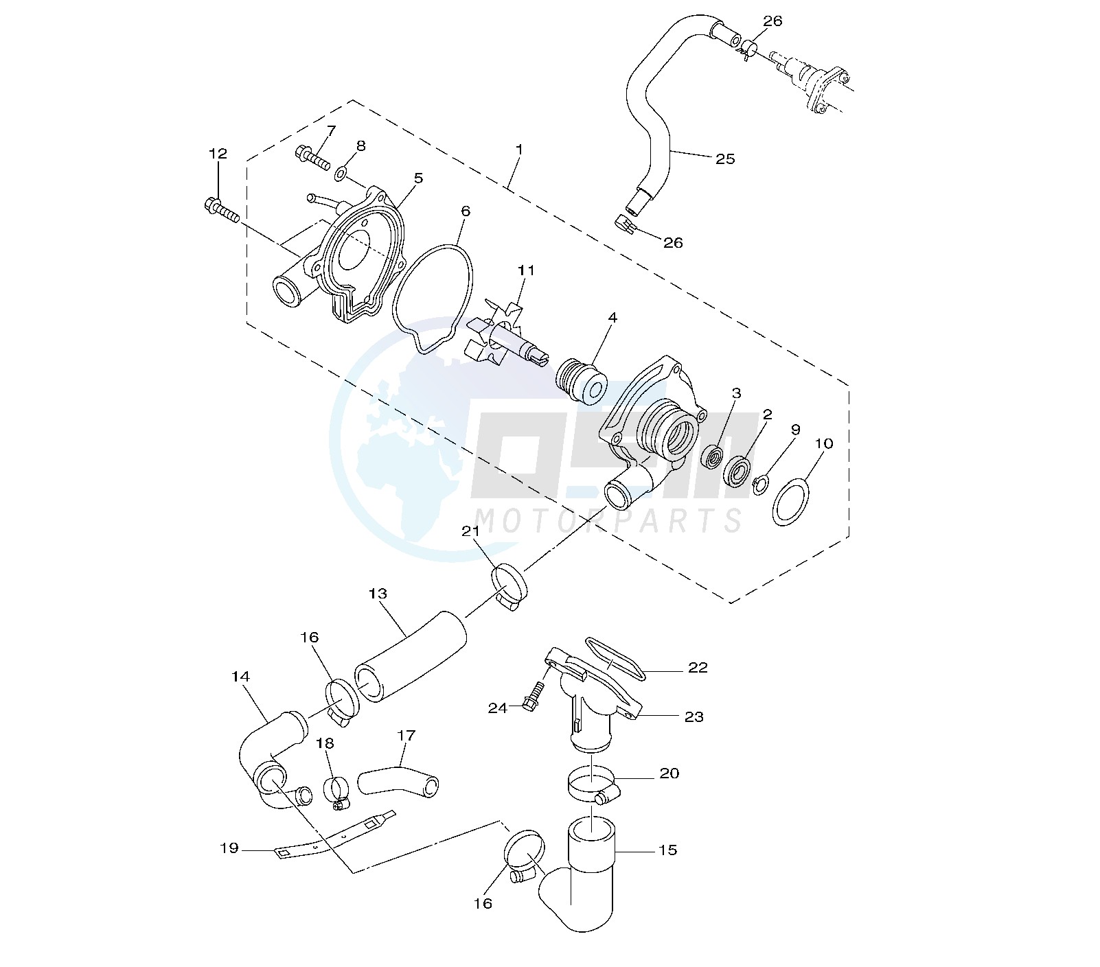 WATER PUMP blueprint