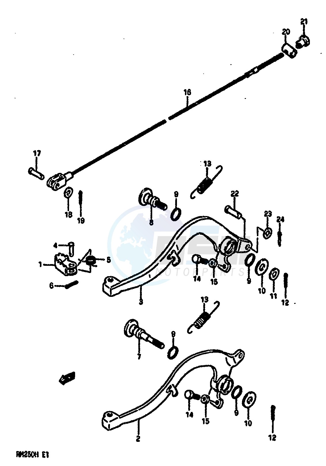 REAR BRAKE blueprint