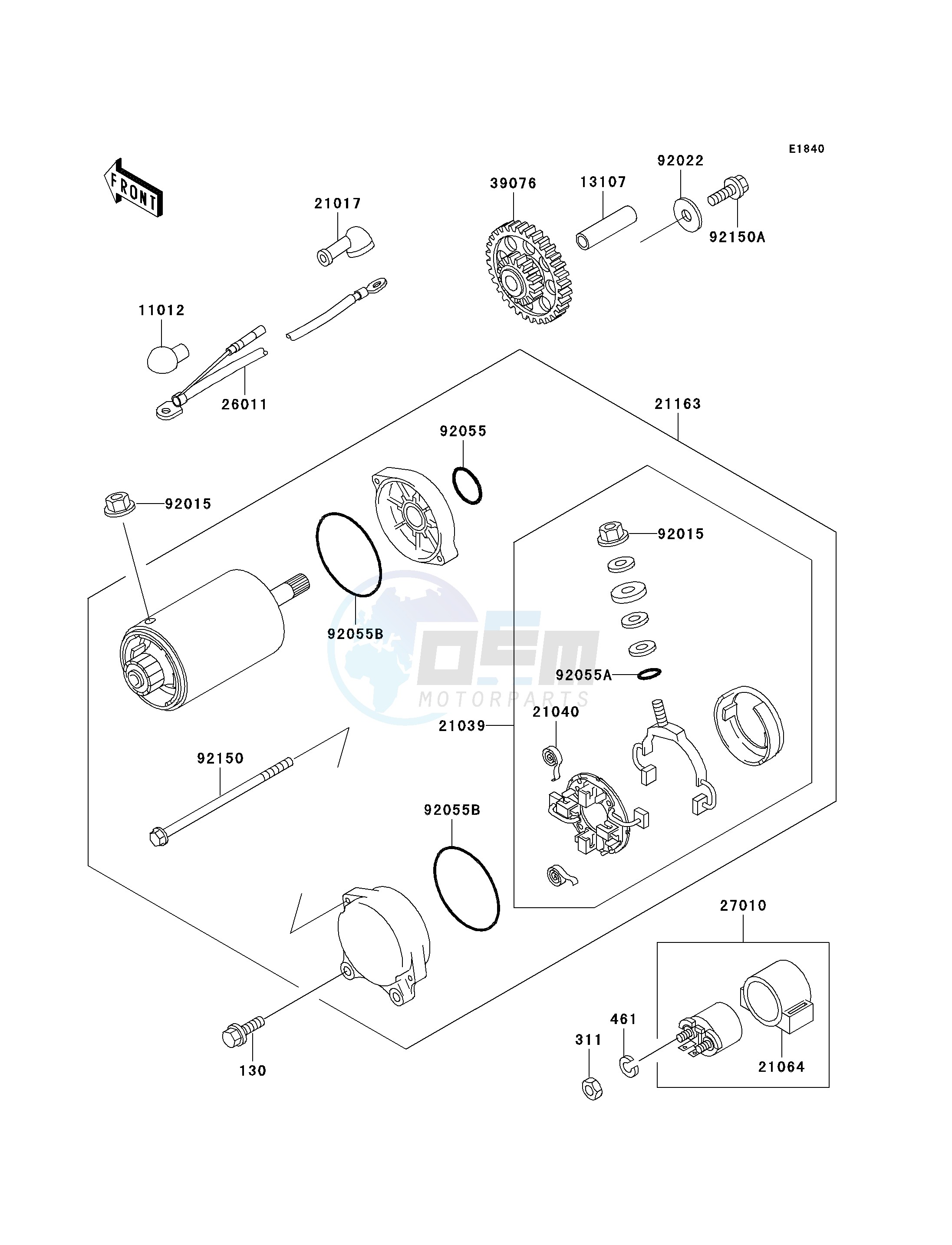 STARTER MOTOR image