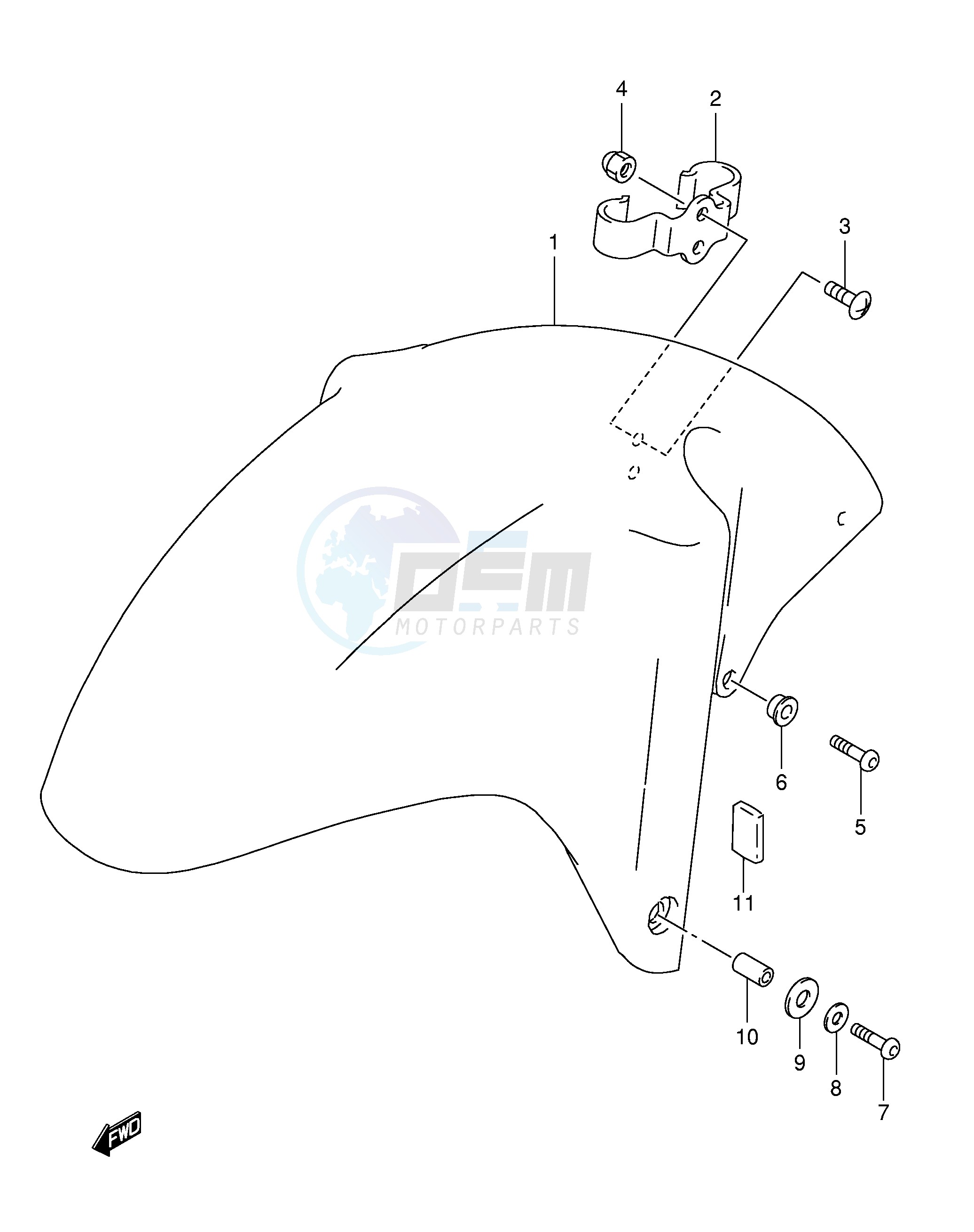 FRONT FENDER (MODEL Y) image