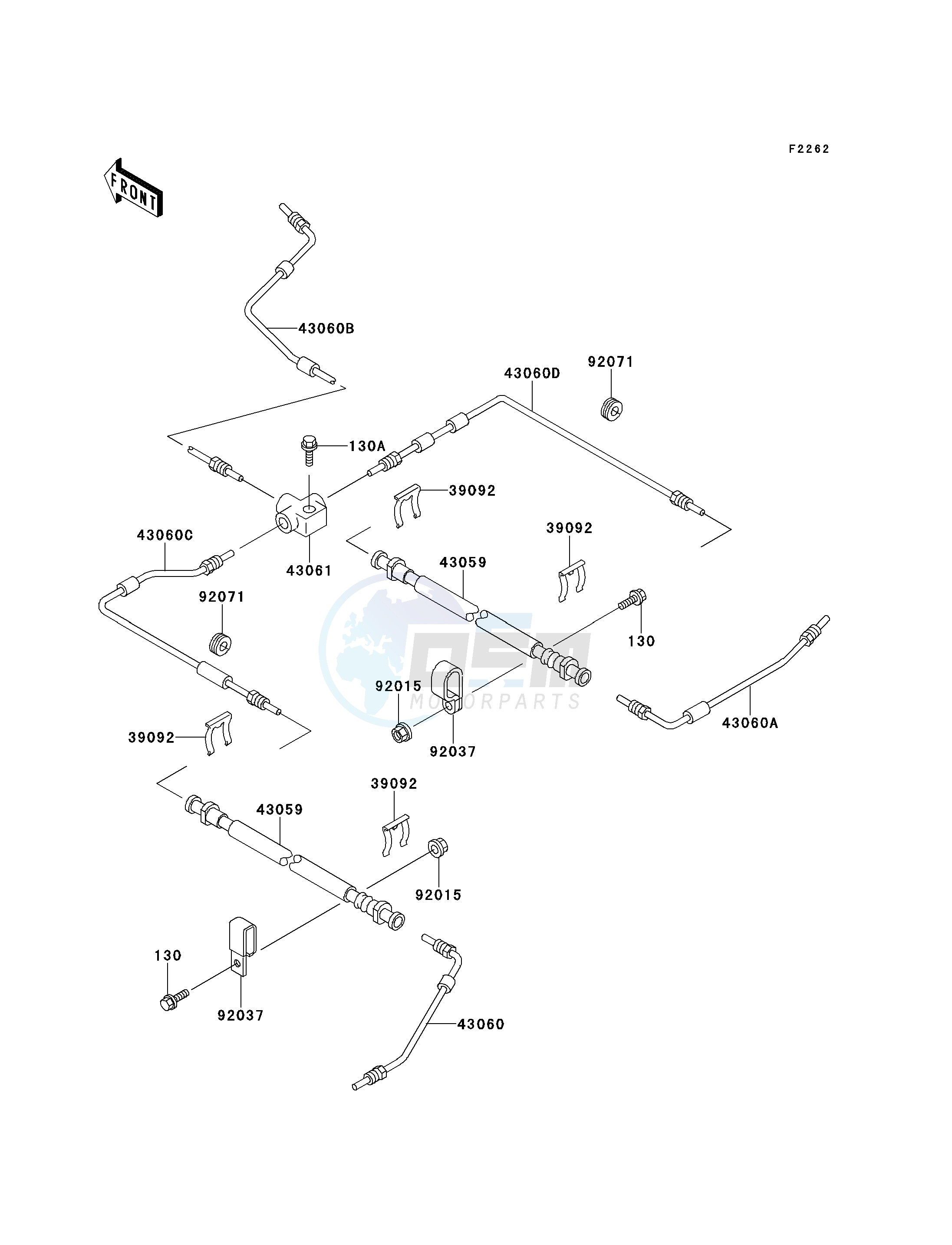 BRAKE PIPING image