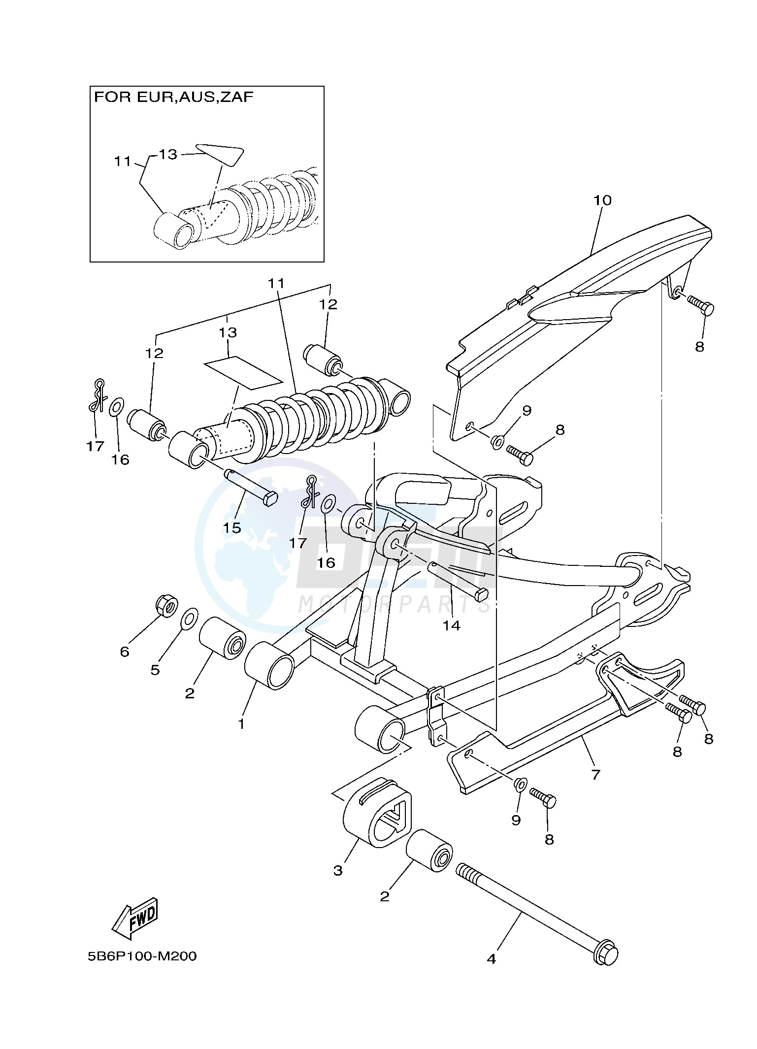 REAR ARM & SUSPENSION image