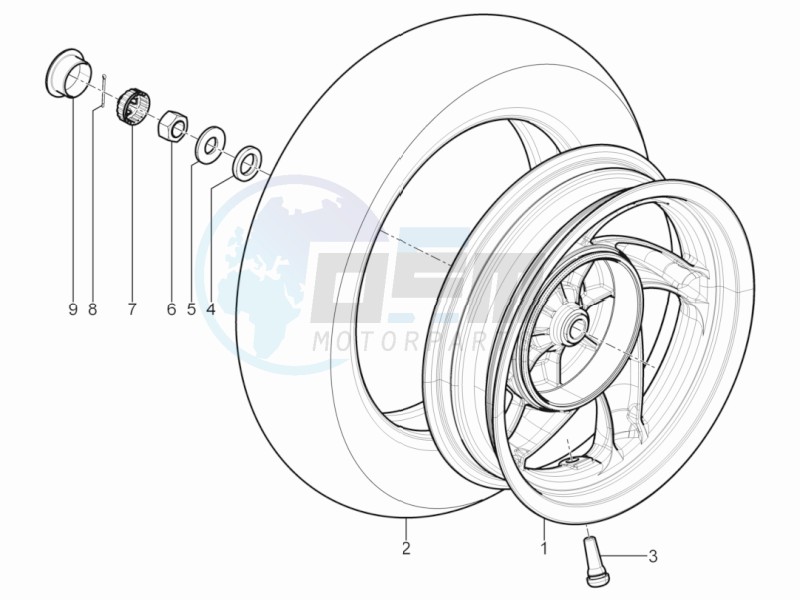 Rear Wheel image