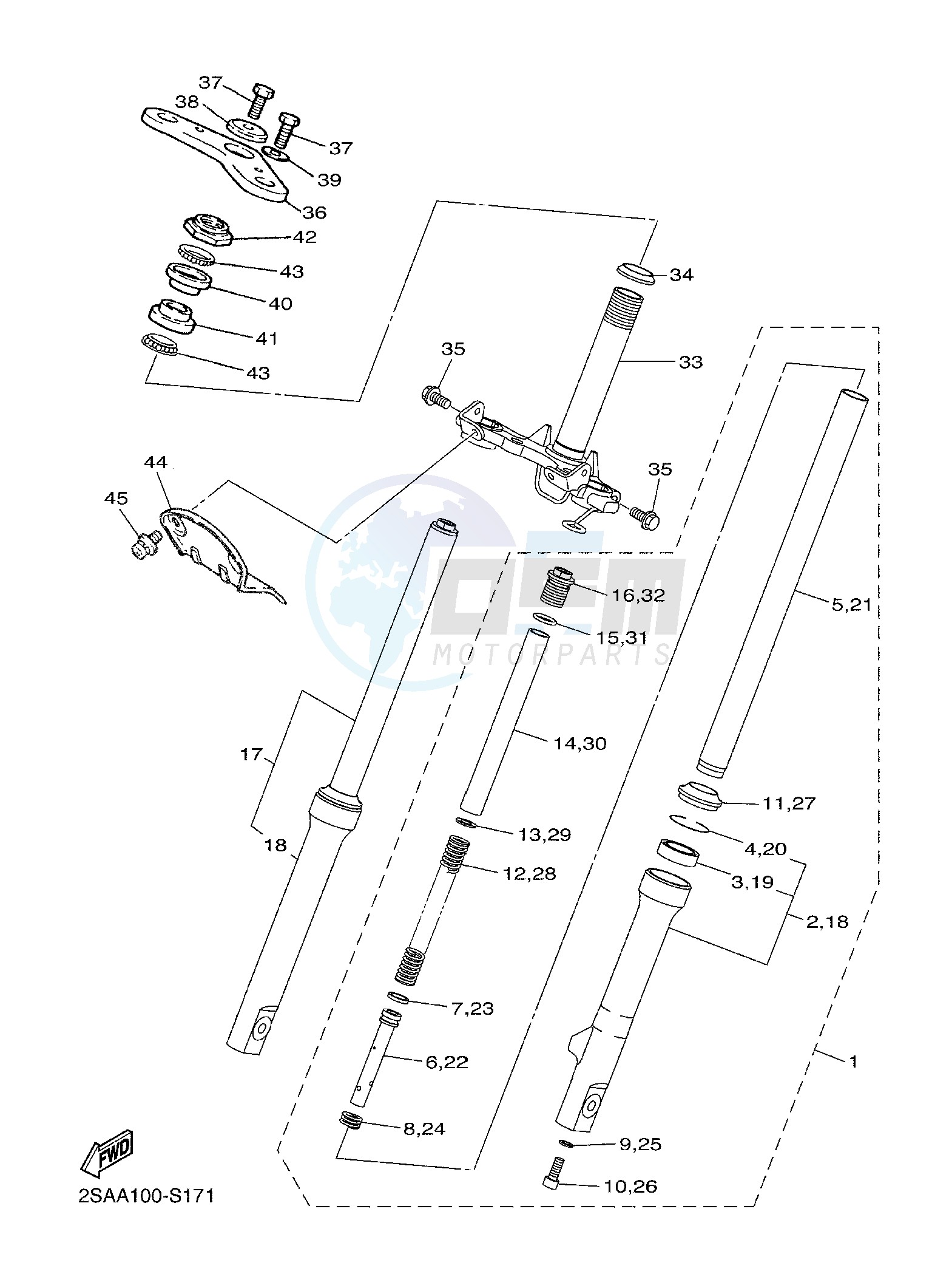 FRONT FORK image