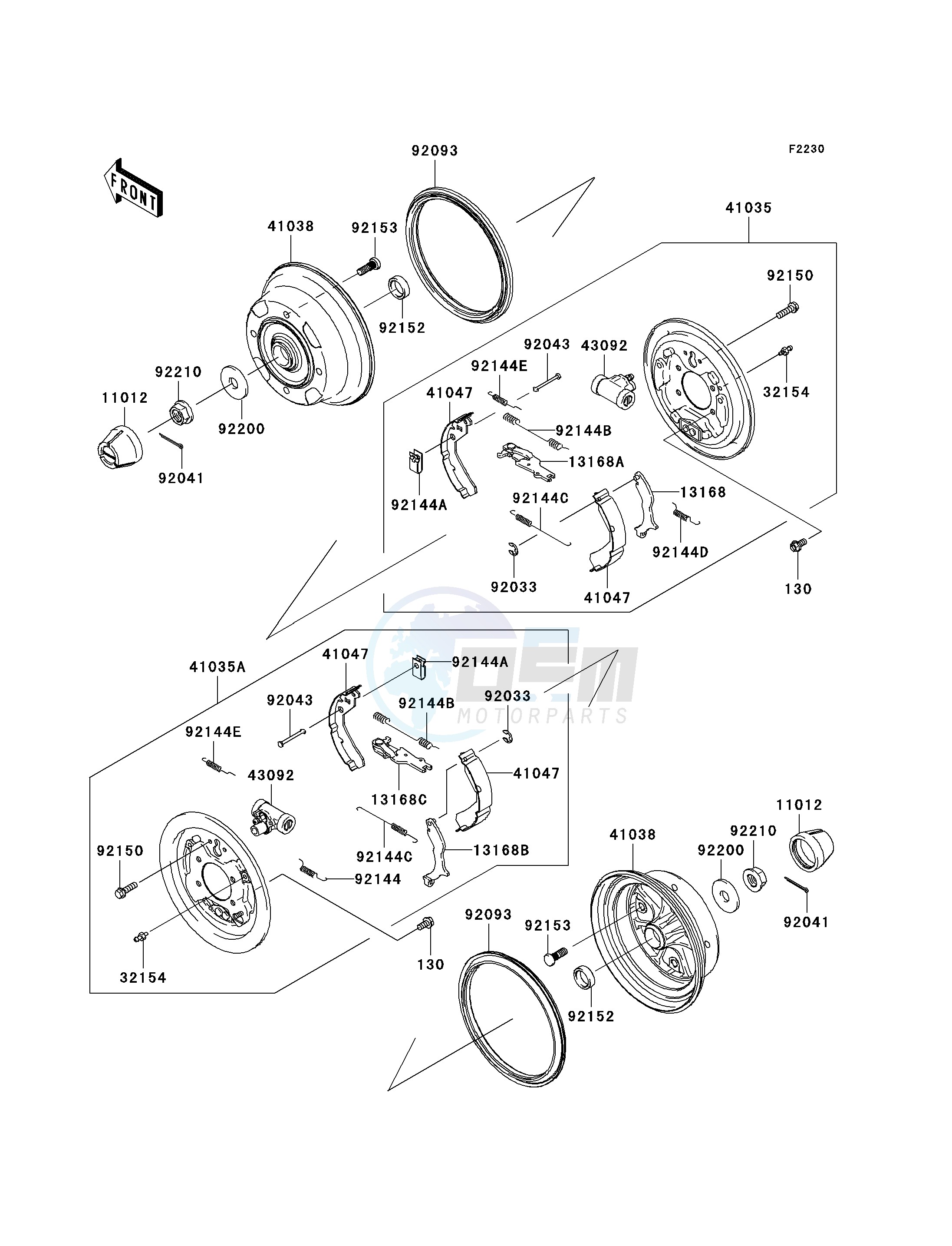 FRONT HUBS_BRAKES image