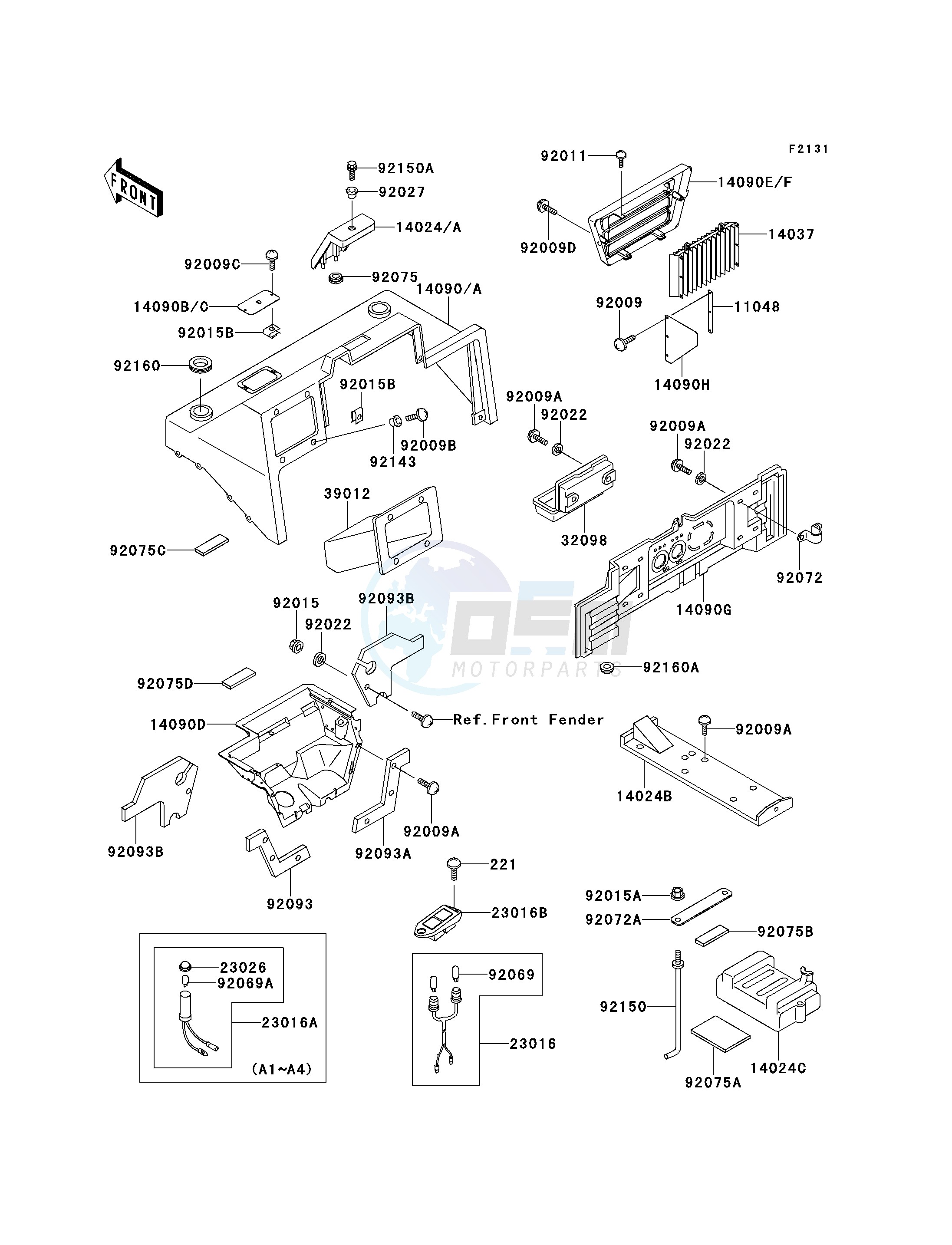 FRAME FITTINGS -- COVER- - image