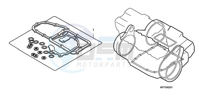 GASKET KIT B (CB13009/S9/A9/SA9) image